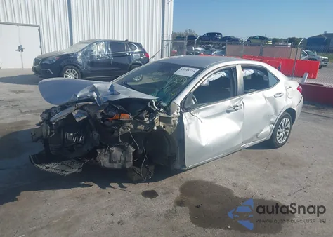 2018 Toyota Corolla Le из США, поврежденный, VIN 2T1BURHE8JC986015